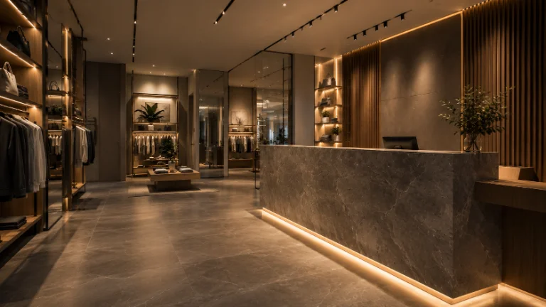 Loja comercial executada pela KAMIC