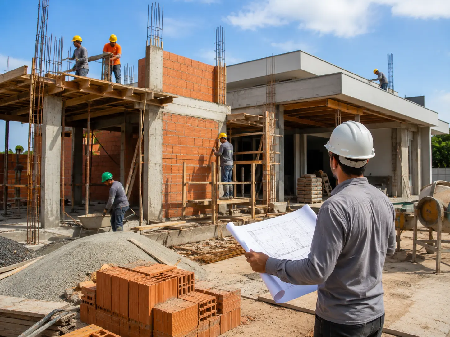 Construção e Ampliação - servico executado pela KAMIC