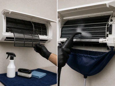 Limpeza e Higienização - servico executado pela KAMIC