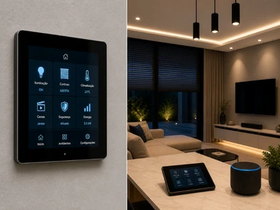 Automação Residencial - servico executado pela KAMIC