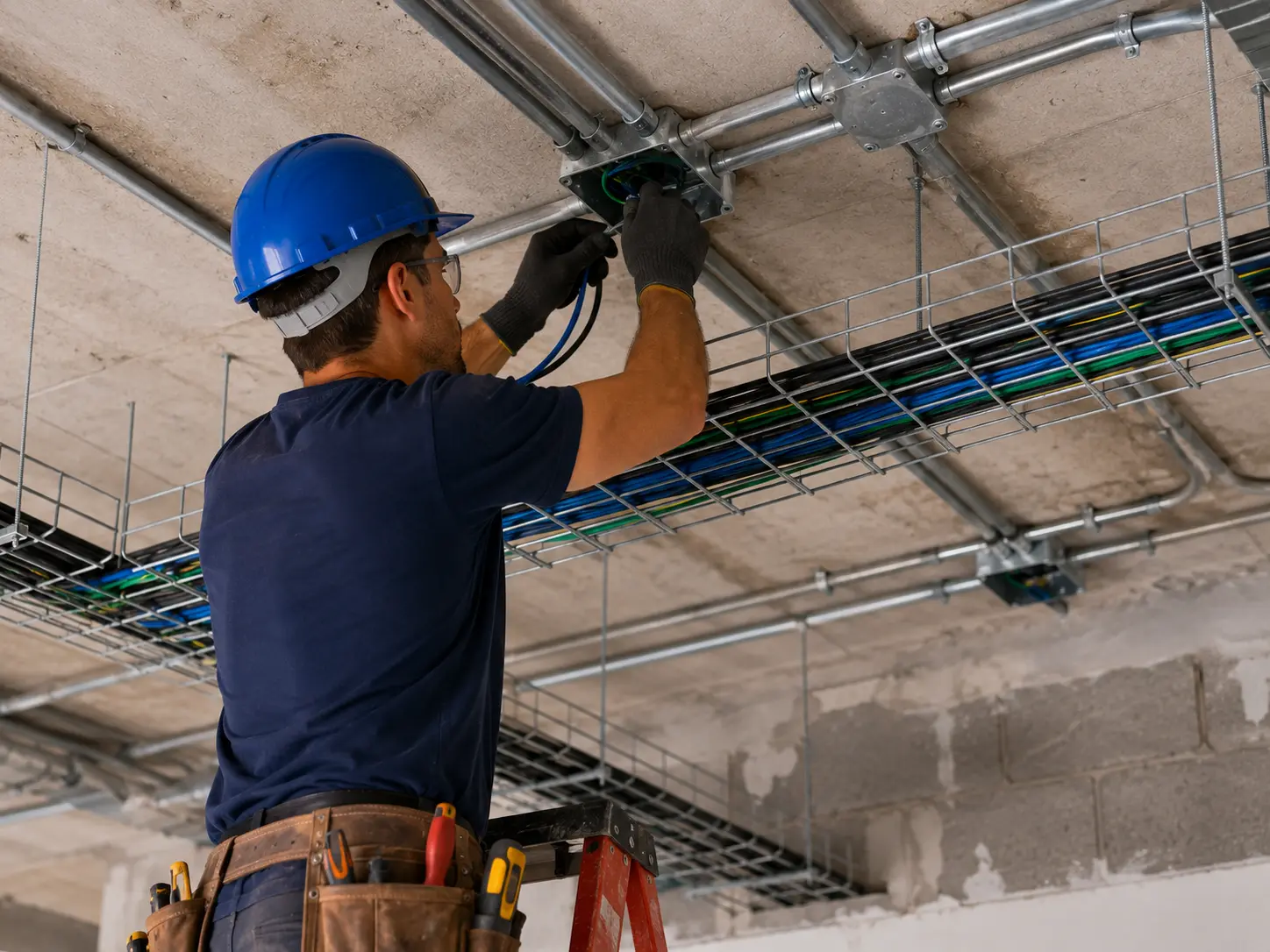 Infraestrutura Elétrica - servico executado pela KAMIC