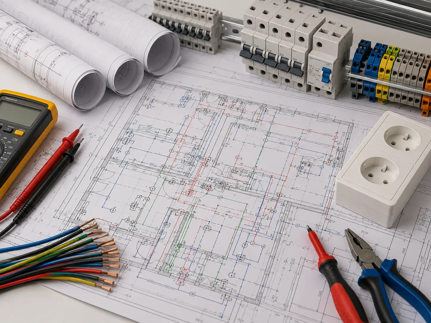 Projetos Elétricos - servico executado pela KAMIC