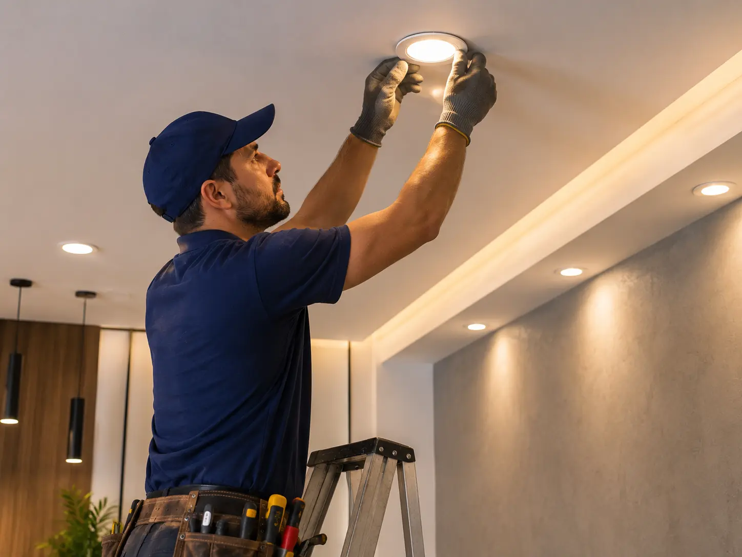 Projetos de Iluminação - servico executado pela KAMIC